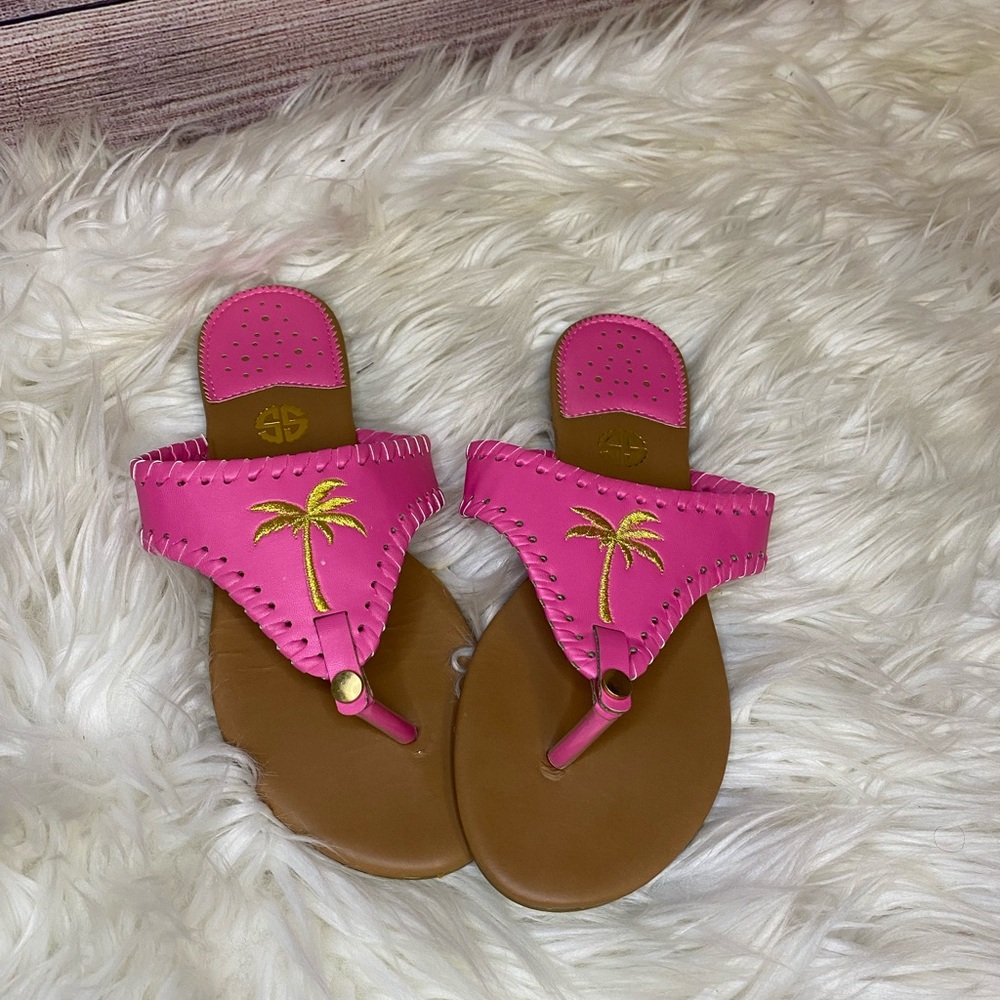 Simply Southern Pink Sandals